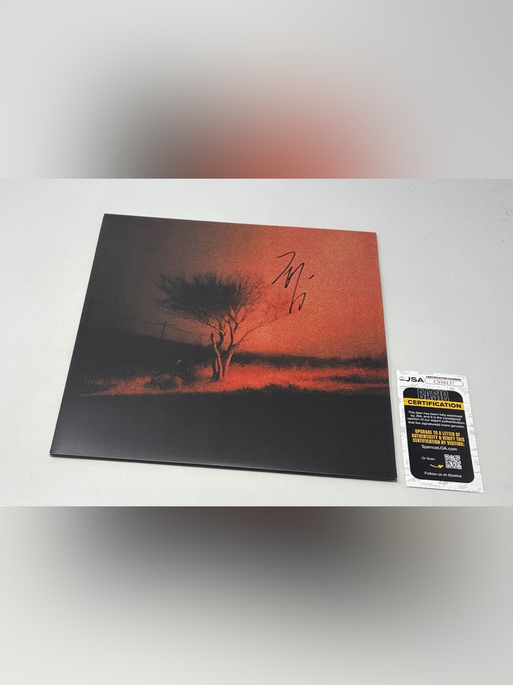 Joji signed Piss In The Wind Album JSA COA